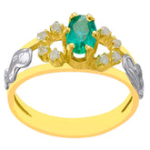 Anel de formatura em ouro 18k - Natali